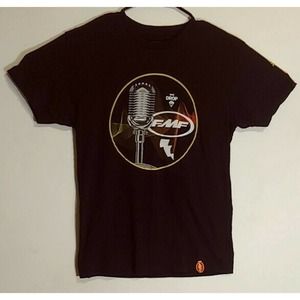 FMF Flying Machine Factory FMF Logo Short Sleeve Tee Mic drop Size Medium